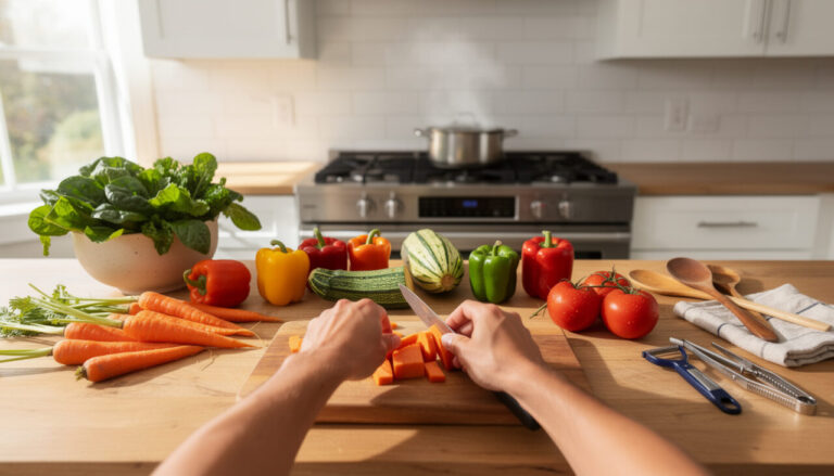découvrez comment préparer des repas maison savoureux et sains à base de légumes frais pour toute la famille.