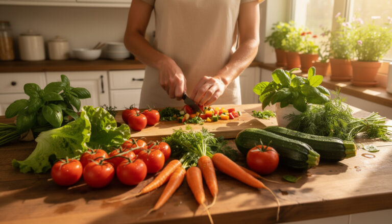 découvrez comment réaliser des recettes saines et savoureuses en utilisant des produits frais directement issus de votre potager pour une alimentation naturelle et équilibrée.