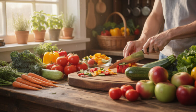 découvrez comment cuisiner facilement avec les fruits et légumes frais de votre jardin pour des repas savoureux et naturels.