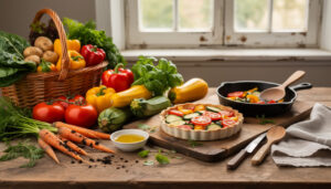 découvrez des idées de recettes maison faciles et savoureuses pour cuisiner les fruits et légumes fraîchement récoltés dans votre jardin.