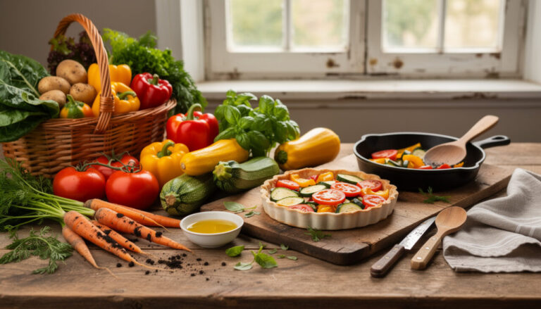 découvrez des idées de recettes maison faciles et savoureuses pour cuisiner les fruits et légumes fraîchement récoltés dans votre jardin.